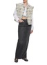 Figure View - Click To Enlarge - MO&CO. - Multi Pockets Mid Length Vest