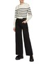 Figure View - Click To Enlarge - MO&CO. - Striped Knit Sweater