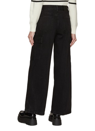 Back View - Click To Enlarge - MO&CO. - Side Pocket Cargo Pants