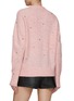 Back View - Click To Enlarge - MO&CO. - Crystal Embellished Knit Sweater