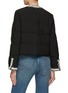 Back View - Click To Enlarge - MO&CO. - Contrast Trim Quilted Jacket