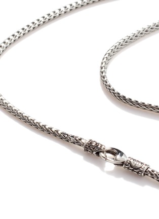 Detail View - Click To Enlarge - JOHN HARDY - Classic Chain Silver Mini Necklace — Size 18