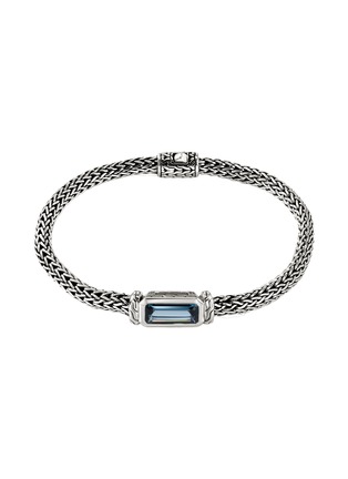 Main View - Click To Enlarge - JOHN HARDY - Icon Extension Sterling Silver Topaz Bracelet — Size US