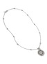 Detail View - Click To Enlarge - JOHN HARDY - Moon Door Diamond Sterling Silver Rolo Chain Necklace — Size 28-30