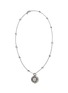 Main View - Click To Enlarge - JOHN HARDY - Moon Door Diamond Sterling Silver Rolo Chain Necklace — Size 28-30