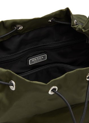 Detail View - Click To Enlarge - PRADA - Tessuto Re-Nylon Backpack
