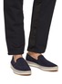 Figure View - Click To Enlarge - PRADA - Suede Loafers