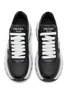 Detail View - Click To Enlarge - PRADA - Prada Re-Nylon PRAX 1 Leather Sneakers