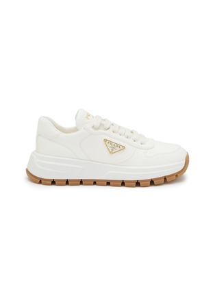 Main View - Click To Enlarge - PRADA - Prax One Leather Sneakers