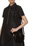 Figure View - Click To Enlarge - PRADA - Odette Leather Crossbody Bag