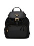 Main View - Click To Enlarge - PRADA - Mini Tessuto Spazzolato Re-Nylon Leather Backpack