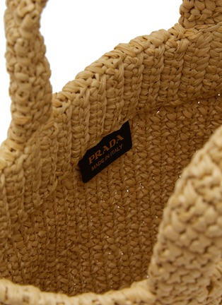 Detail View - Click To Enlarge - PRADA - Small Crochet Tote Bag