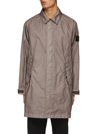Main View - Click To Enlarge - STONE ISLAND - Hooded Coat