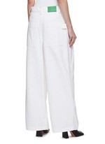 BOTTEGA VENETA | Pleated Wide Leg Jeans | Women | Lane Crawford