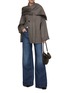 Figure View - Click To Enlarge - BOTTEGA VENETA - Wide Leg Jeans