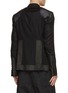 Back View - Click To Enlarge - RICK OWENS  - Tonal Patchwork Blazer