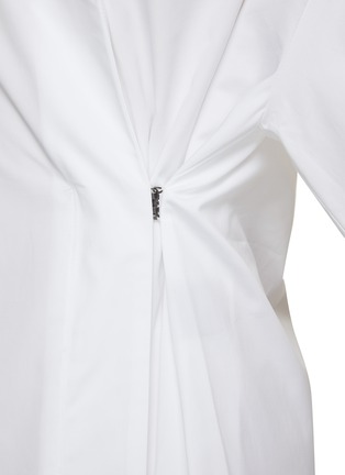  - CALCATERRA - X Fold Front Shirt Dress