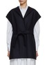 Main View - Click To Enlarge - CALCATERRA - Belted Wool Gilet