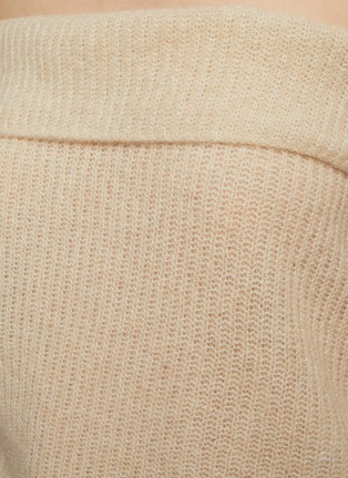  - RUOHAN - Strapless Knit Top