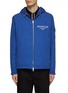 Main View - Click To Enlarge - MONCLER - Felt Logo Micro Soft Hooded Jacket