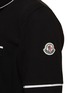  - MONCLER - Contrasting Collar And Sleeve Hem Chest Pocket Polo T-Shirt