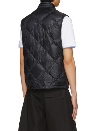 Back View - Click To Enlarge - MONCLER - Badge Patch Quilted Vest