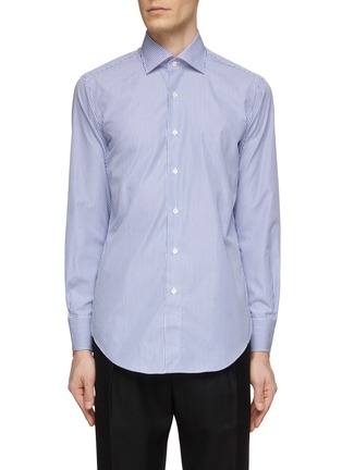 Main View - Click To Enlarge - TOMORROWLAND - Stripe Cotton Shirt