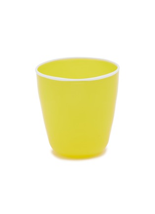 Main View - Click To Enlarge - SUMMERILL & BISHOP - Bumba Glass Tumbler — Lemon Yellow