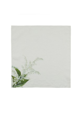 Main View - Click To Enlarge - SUMMERILL & BISHOP - Lily Of The Valley Napkin