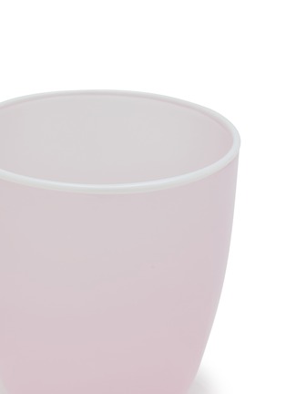 Detail View - Click To Enlarge - SUMMERILL & BISHOP - Bumba Glass Tumbler — Rose Pink