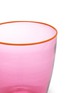 Detail View - Click To Enlarge - SUMMERILL & BISHOP - Bumba Glass Tumbler — Fuchsia Pink