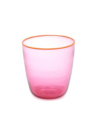 Main View - Click To Enlarge - SUMMERILL & BISHOP - Bumba Glass Tumbler — Fuchsia Pink