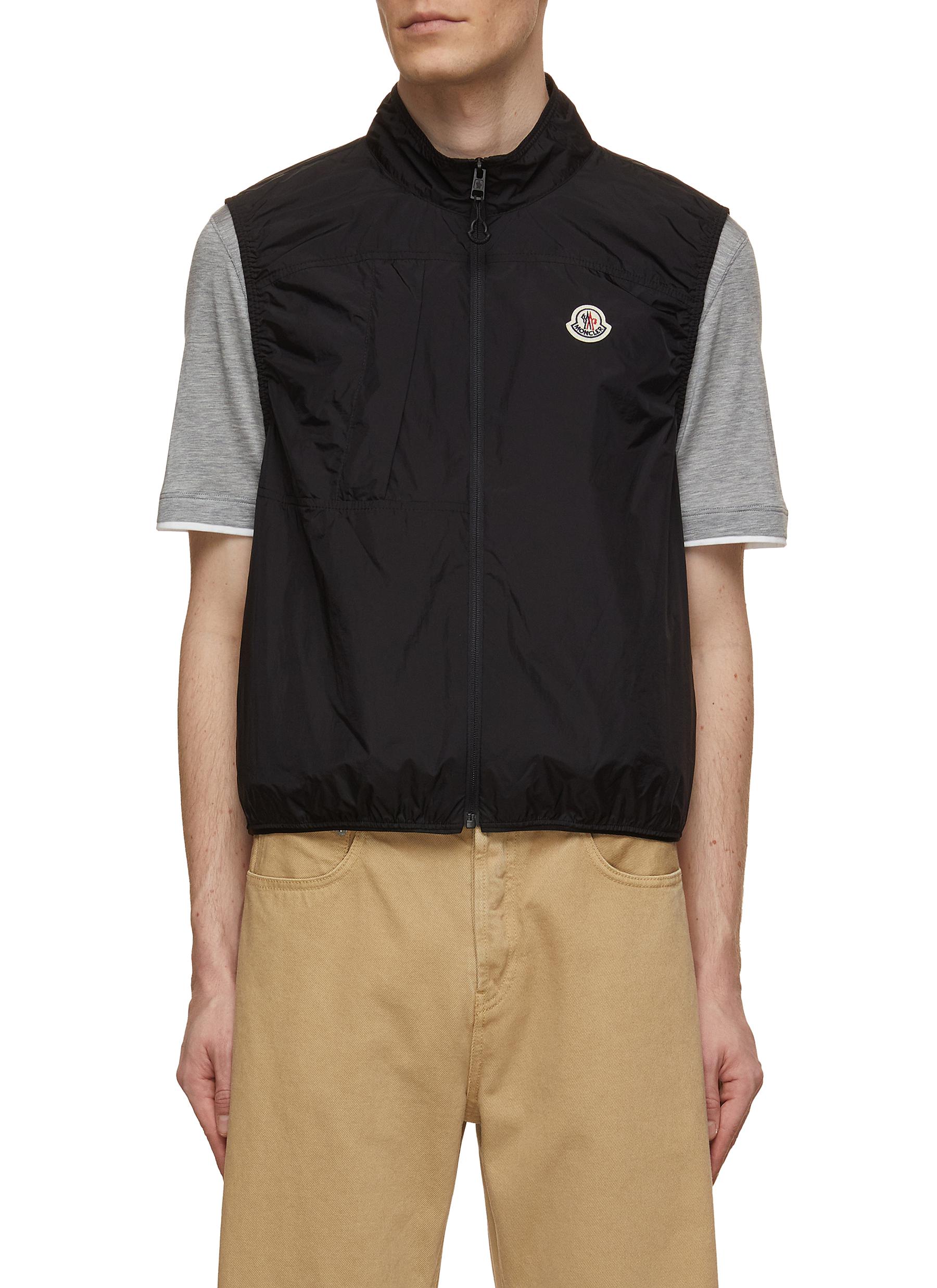 MONCLER Arashi Mock Neck Vest Men Lane Crawford