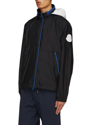 Detail View - Click To Enlarge - MONCLER - Octano Rain Jacket With Packable Hood
