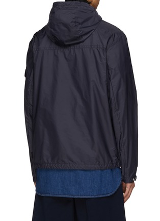 Back View - Click To Enlarge - MONCLER - Rainwear Hooded Jacket