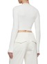 Back View - Click To Enlarge - DION LEE - Suture V-Neck Cropped Top