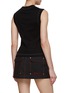Back View - Click To Enlarge - DION LEE - Diamon Glass Embellished Muscle Tank