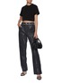 Figure View - Click To Enlarge - DION LEE - Laminated Carpenter Jeans