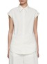 Main View - Click To Enlarge - DION LEE - Riveted Sleeveless Shirt