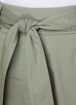  - PESERICO - Tie Waist Asymmetrical Hem Skirt