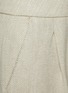  - PESERICO - Pleated Herringbone Shorts