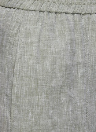  - PESERICO - Drawstring Linen Pants