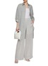 Figure View - Click To Enlarge - PESERICO - Linen Long Shirt