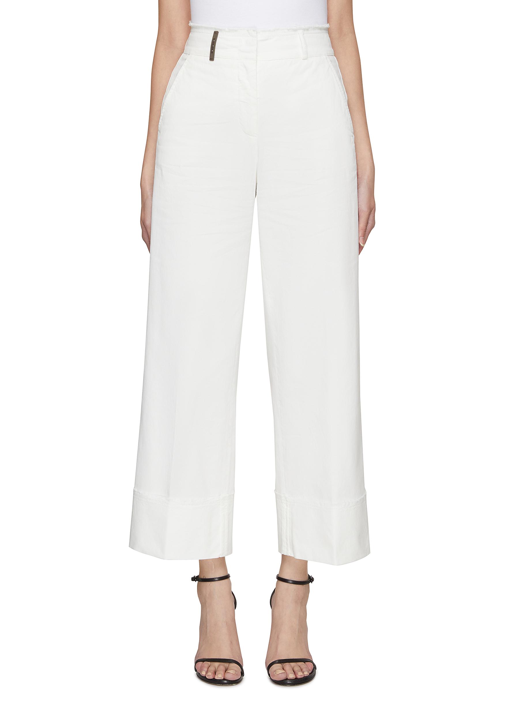 Peserico striped palazzo pants - Neutrals
