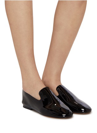 Figure View - Click To Enlarge - EQUIL - Verona Patent Leather Loafers