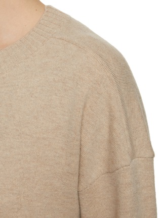  - YVES SALOMON - Crewneck Cotton Wool Sweater