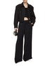 Figure View - Click To Enlarge - JUUN.J - Double Waisted String Pants