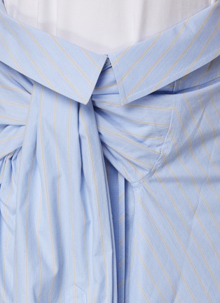  - JUUN.J - Shirts Tie Jersey Dress