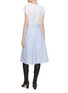 Back View - Click To Enlarge - JUUN.J - Shirts Tie Jersey Dress