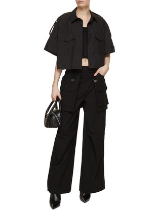 Figure View - Click To Enlarge - JUUN.J - Utility Layered Cargo Pants